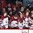 MONTREAL, CANADA - JANUARY 3: The Latvian bench celebrates after a first period goal by Renars Krastenbergs #11 (not shown) during relegation round action against Finland at the 2017 IIHF World Junior Championship. (Photo by Andre Ringuette/HHOF-IIHF Images)

